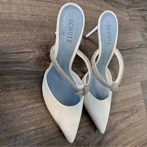 SCHUTZ Pearl Nappa Leather Pump